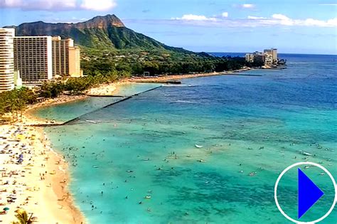 Waikiki Beach Cam in Hawaii